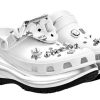Crocs x MCM Mega Crush Clogs “Beyaz Gümüş” MEXDAMM08WT