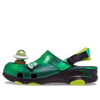 Crocs x Ron English Her Araziye Uygun Terlik “Area 54 Green Galaxy” 208137-0N4