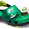 Crocs x Ron English Her Araziye Uygun Terlik “Area 54 Green Galaxy” 208137-0N4