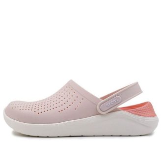 Crocs Yetişkin LiteRide Clog-7 “Pembe Beyaz” 204592-6PL