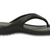 Crocs Yumuşak Tabanlı Rahat Parmak Arası Terlik Unisex Siyah Gri 10024-05M