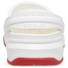 Crocsband Full Force Kalın Tabanlı Sandalet Beyaz Kırmızı Unisex 206122-100