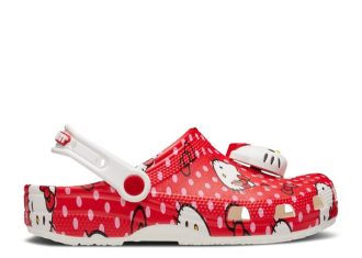 Hello Kitty x Classic Clog “Kırmızı Polka Noktalar”