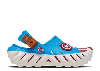 Marvel x Echo Clog Kids “Kaptan Amerika”