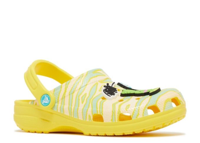 Ron English x Classic Clog Kids “Parti Hayvanları – Zebra Limon”