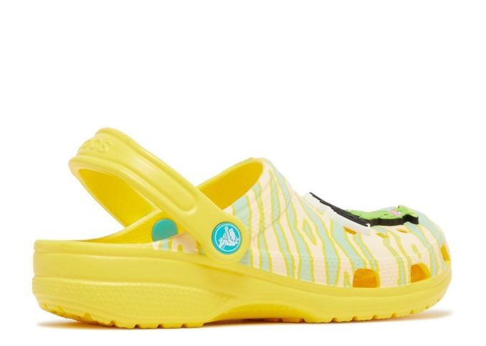 Ron English x Classic Clog Kids “Parti Hayvanları – Zebra Limon”