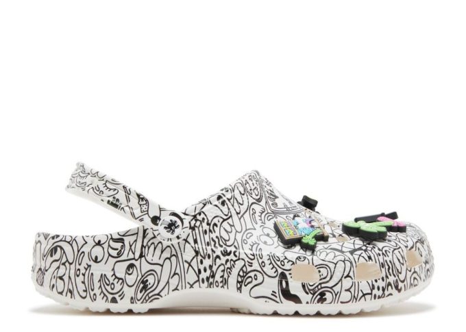 Steven Harrington x Classic Clog “Quickstrike – Beyaz Siyah”